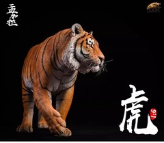 JxK 1/6 Bengal Tiger White Tiger Figure Animal Model Collect Toy Statue
