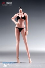 US ANT 1/12 T305B Pale Skin 6″ Seamless Female Action Figure Body Hand Foot Toys