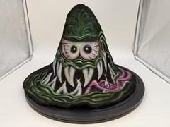 VRHTF RARE ED “BIG DADDY” ROTH RAT FINK “SIGNED” HILLBILLY FELT CRASH HELMET