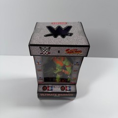 Mattel Ultimate Warrior as Blanka WWE Street Fighter Elite Collection Arcade Pkg