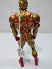 Captain Atom Action Figure dc universe Gold Red Kingdom Come Wave 4 2008 6”