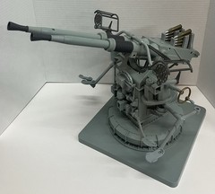 GI JOE 12” Navy Twin Anti-Aircraft 40MM Twin Mount By Hasbro