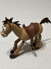 Vintage Disney 1996 Toy Story Bullseye Horse movable legs 6.5 in Action Figure
