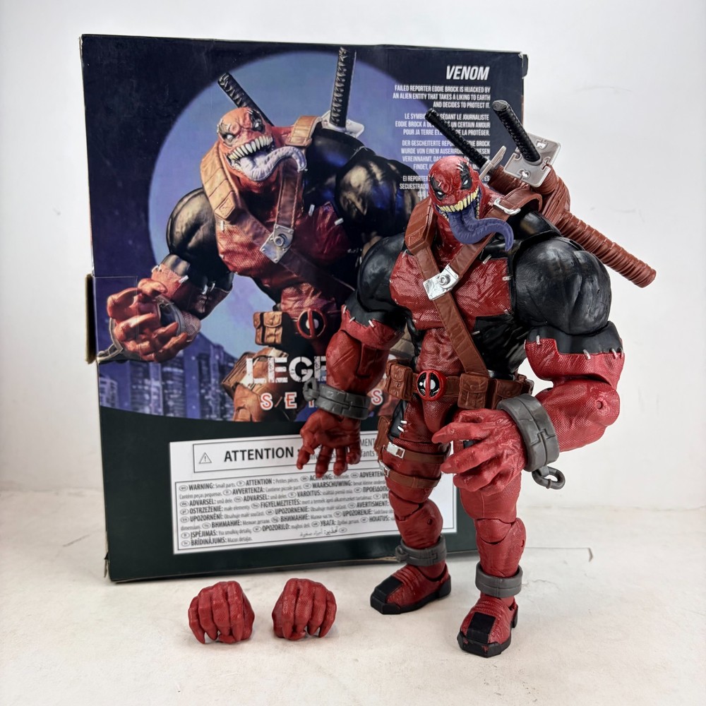 Marvel Legends Series Venom Deadpool Combine 7-inch Action Figure Toys Used