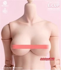 Worldbox 1:6 Female E cup Pale Breast Kits Cover Model Fit 12” PH TBL Body Toy