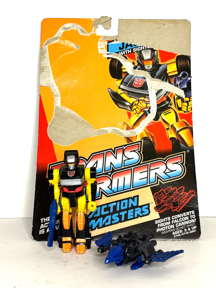Transformers Jackpot Action Masters 1990 G1 Vintage