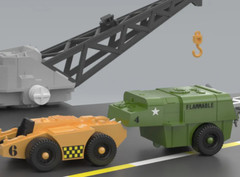 GI Joe USS FLAGG Aircraft Carrier – 3D Printed for ARAH 12 FEET LONG