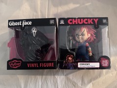 Culturefly – Child’s Play Horror Movie Lot Of 2 4.5” Figures Chucky & Ghost Face