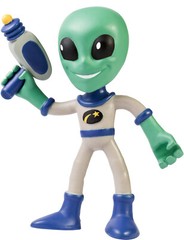 * NJ CROCE ACTION! BENDABLES ACTION FIGURE ALIEN 4-INCH *