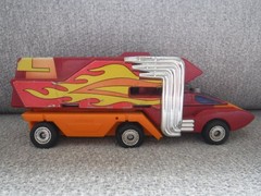 Transformers RODIMUS PRIME figure INCOMPLETE rubber 1986 Hasbro Vintage 7″ G1