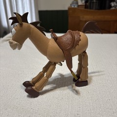 Vintage Disney 1996 Toy Story Bullseye Horse movable legs 6.5 in Action Figure