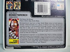 K26i83052 MONKEYWRENCH MOC MINT ON SEALED CARD 1986 GI JOE FIGURE VINTAGE HASBRO