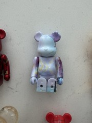 BE@RBRICK Bearbrick Figure Lot of 6 Spider-Man Iron Man Lucky Cat Anna Sui