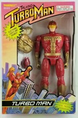 Tiger Electronics 80-618 1996 13 1/2in Talking Turbo Man Action Figure