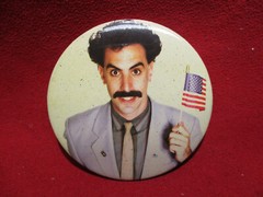 Borat Pin 2006 Movie Promo Advertising Swag