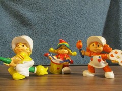 Vintage 1981 Wallace Berrie RAINBOW KIDS PVC Figures X 13 Made In Portugal
