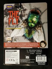 THE FLY – Classic 8″ MEGO Action Figure / Flocked Vincent Price Horror Halloween