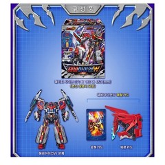 Metal Cardbot W Heavy Iron W & Solidhorn Season3 Transformer Robot Combo 2025