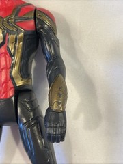 Marvel Studios Spider-Man No Way Home Gold Black Red Suit Figure Hasbro 2021