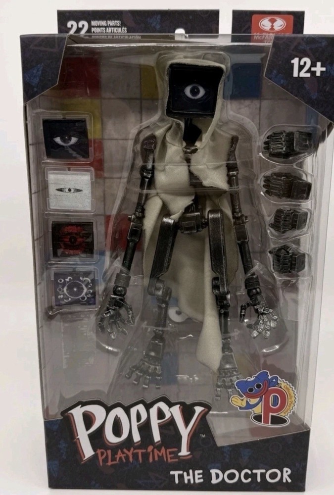 Mcfarlane Poppy Playtime The Doctor Figure Sealed Rare HTF