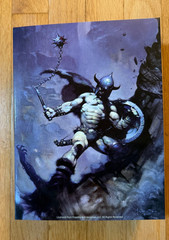 New Savage Crucible Ball and Chain Warrior Harvinger Studio Frazetta
