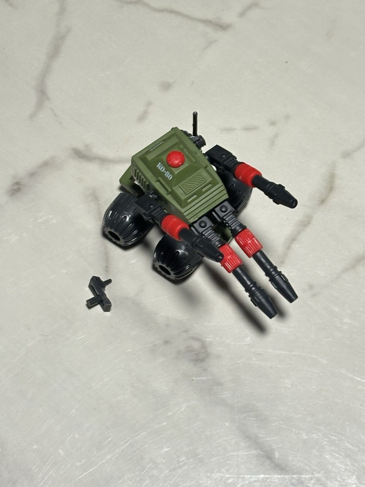 Gi Joe PAC Rat Machine Gun Complete With Remote