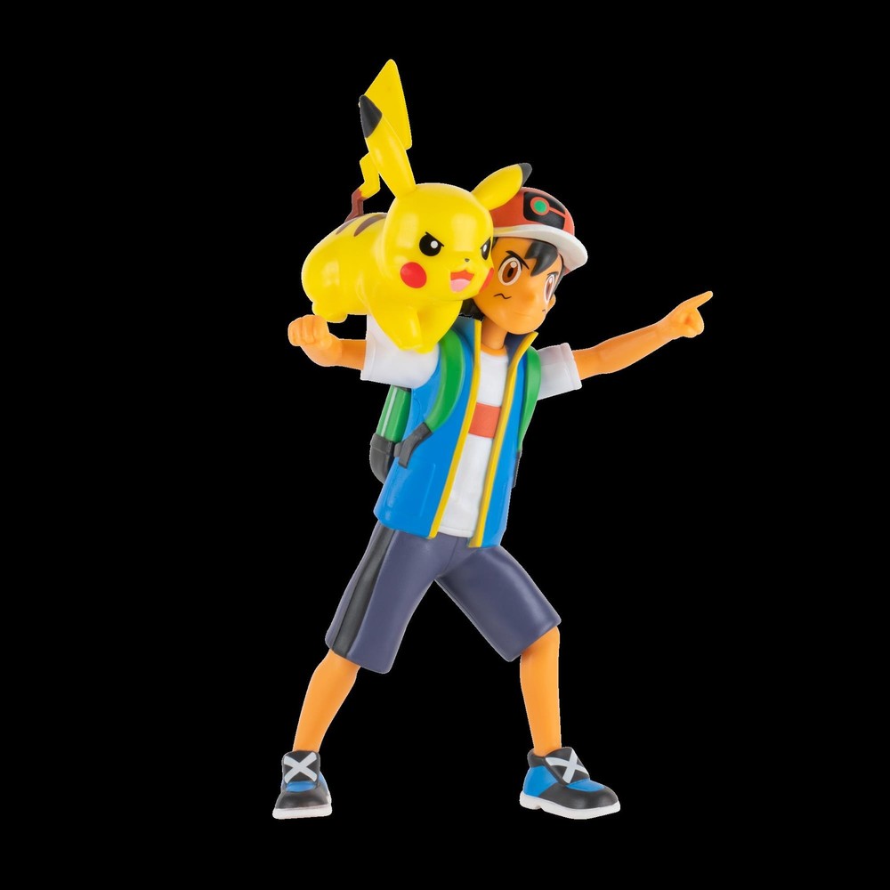 Pokemon – Battle Feature Figure – Ash & Pikachu W10 (PKW2473)
