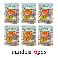 Cartoon Animal Blind Box Figure Plush Vinyl Pendant Collectible Gift Toy