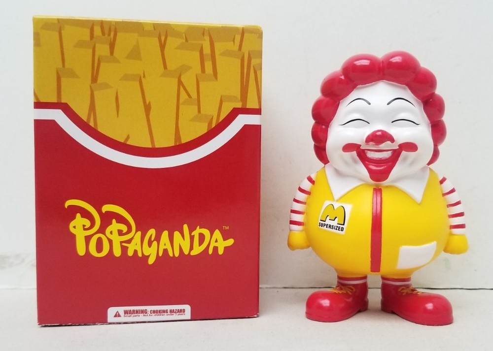Mindstyle 4″ Popaganda Ron English X Secret Base “MC Supersized Original” Figure