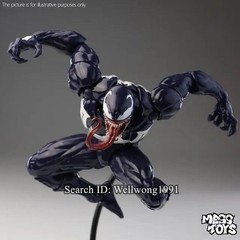 In Stock Mess Toys Venom Lethal Neighbor Symbiote Spider-Man 1/12 Action Figure