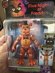 Jazwares Five Nights at Freddy’s LOT OF 2 Withered Foxy & Withered Freddy FNAF