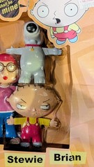 Vintage 2004 Family Guy Freakin’ Sweet Bendables 6 Figure Box Set NJ Croce