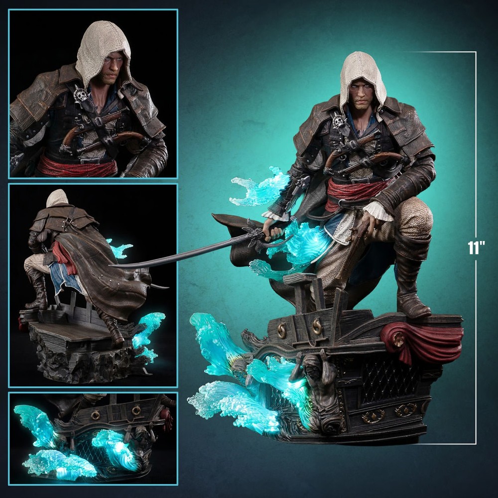 Assassin’s Creed Black Flag 11″ Statue Figure 1/8 Scale PVC – Edward Kenway