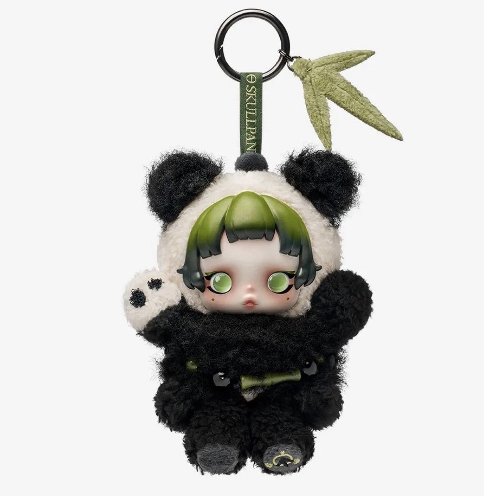 Popmart SkullPanda Lazy Panda Plush Doll Pendant, Authentic, New, US Seller