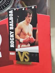 McFarlane Movie Maniacs Rocky Balboa Red Trunks Limited Platinum Ed. Figure NISP