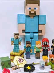 Minecraft Toy Figures Tube Heros Figures Toys Lot