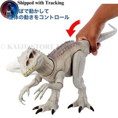 Mattel Jurassic World Super Action Light Indominus Rex 60cm Figure HNT63