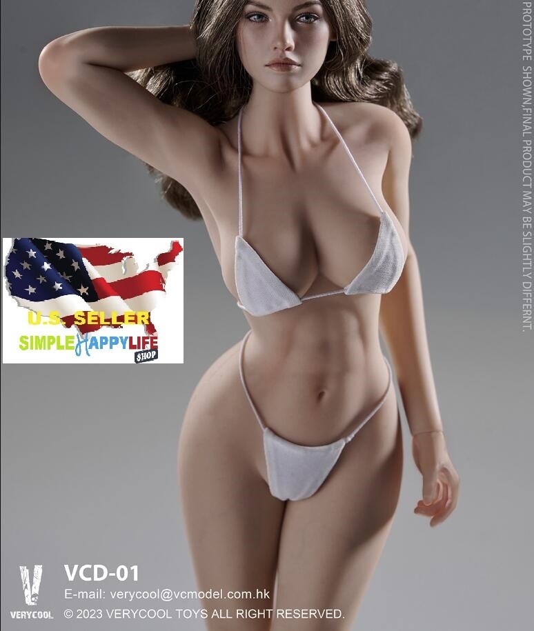 VERYCOOL 1/6 Female Seamless suntan silicone M Body 12” Figure VCD—01 C ❶USA❶