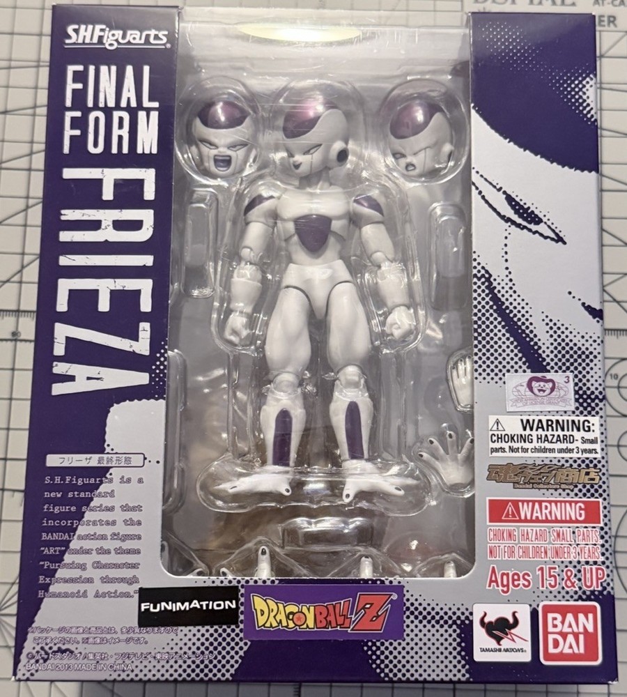 Bandai S.H.Figuarts Final Form Frieza Action Figure 2013 Dragon Ball Z Tamashii