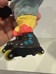 VINTAGE 1994 MATTEL STREET SHARKS BLADES ACTION FIGURE STREEX ROLLER BLADER TOY
