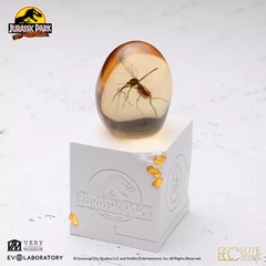 Evolaboratory Elephant Mosquito Amber Jurassic Park Global Cinema Model 9.5cm
