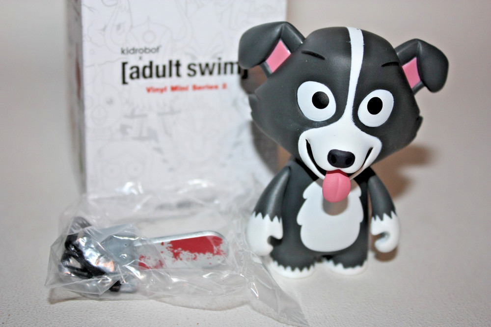 KIDROBOT ADULT SWIM 2017 MR PICKLES CARTOON NETWORK DESIGNER ART TOY