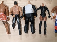 WWE Figures Parts Lot Damaged Missing Parts Flaws No Heads Mixed Elite & Regular