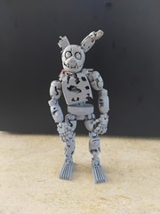 FNAF Springtrap 3D Printed Figure Articulated Model Toy w/ Parts