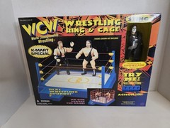 KMART EXCLUSIVE ORIGINAL SAN FRANCISCO TOYMAKERS WCW WRESTLING RING WITH STING