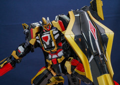 Metal Cardbot W 2 set SolidHorn and NightGriffon, Transforming Korean robot toy