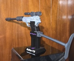Transformers MP36 Megatron Customized Stand For Displaying Gun Mode 3D Printed