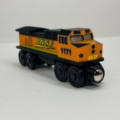 Wooden Railway Diesel Locomotive Engine Train Custom Made Thomas Train & Others