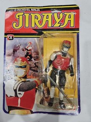 Rare Sekai Ninja Sen Jiraiya vinyl Figure Glasslite Brazil