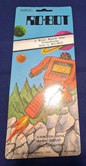 Vintage 1985 Quintel Transforming Robot Watch Original Package Backboard
